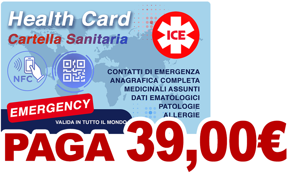 Paga per Health Card TOP Clicca per pagare